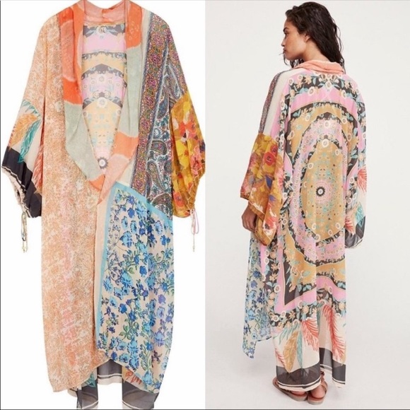 SOLD Free People Leonora Kimono - Picture 3 of 13